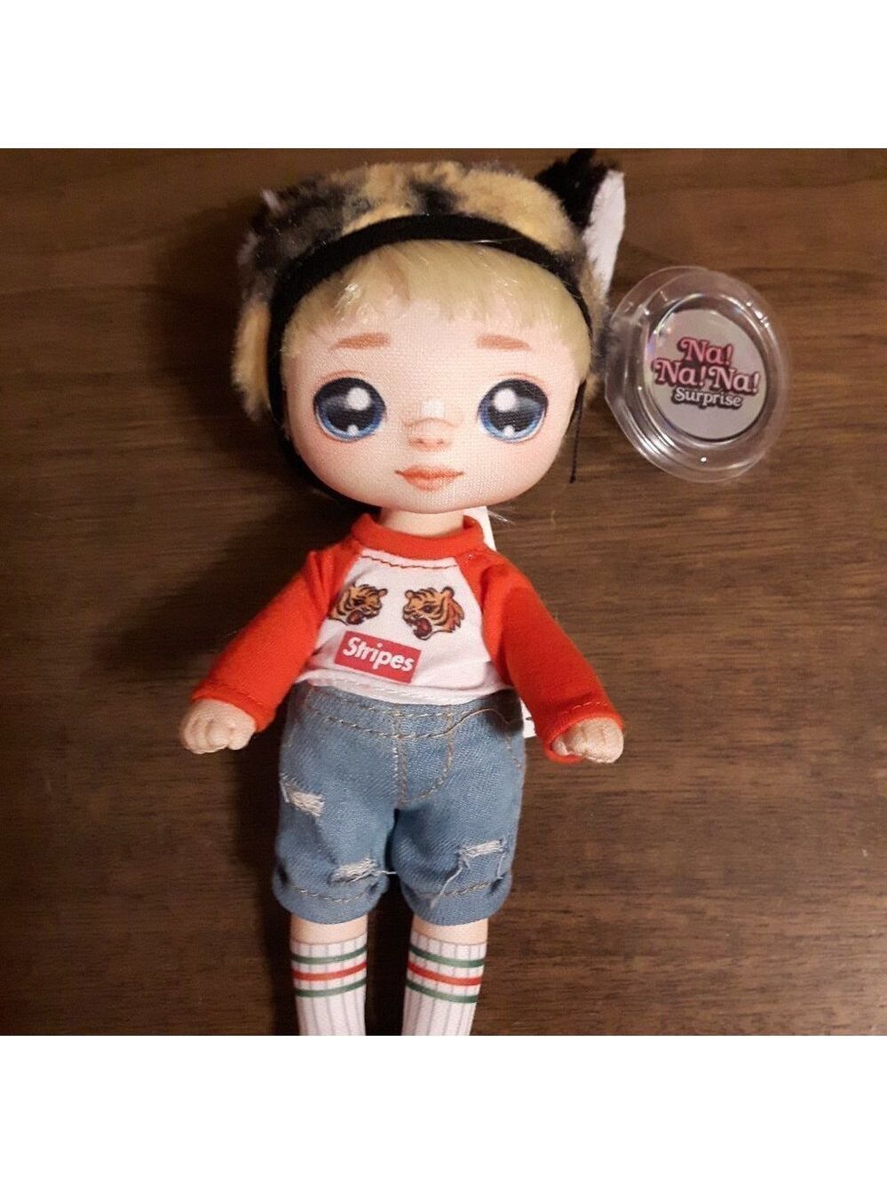 MGA Na Na Na Surprise CJ CUDDLES Tiger Doll